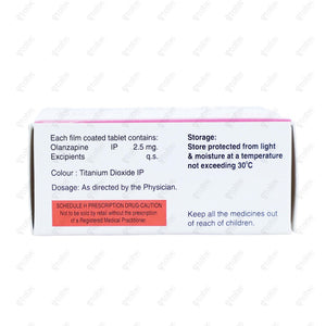 Olzic 2.5mg Tablet 10's