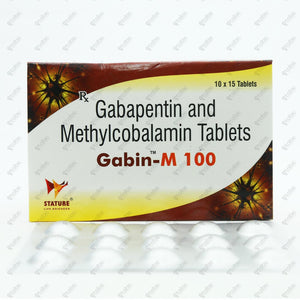 GABIN M 100mg Tablet 15's