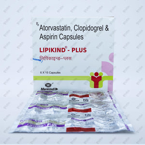 Lipikind Plus Capsule 15's