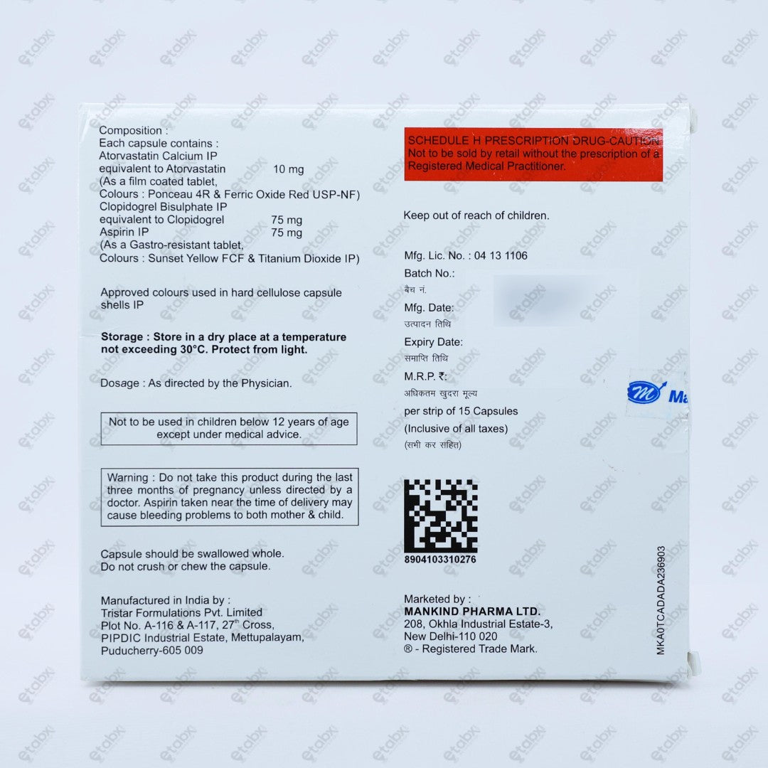 Lipikind Plus Capsule 15's