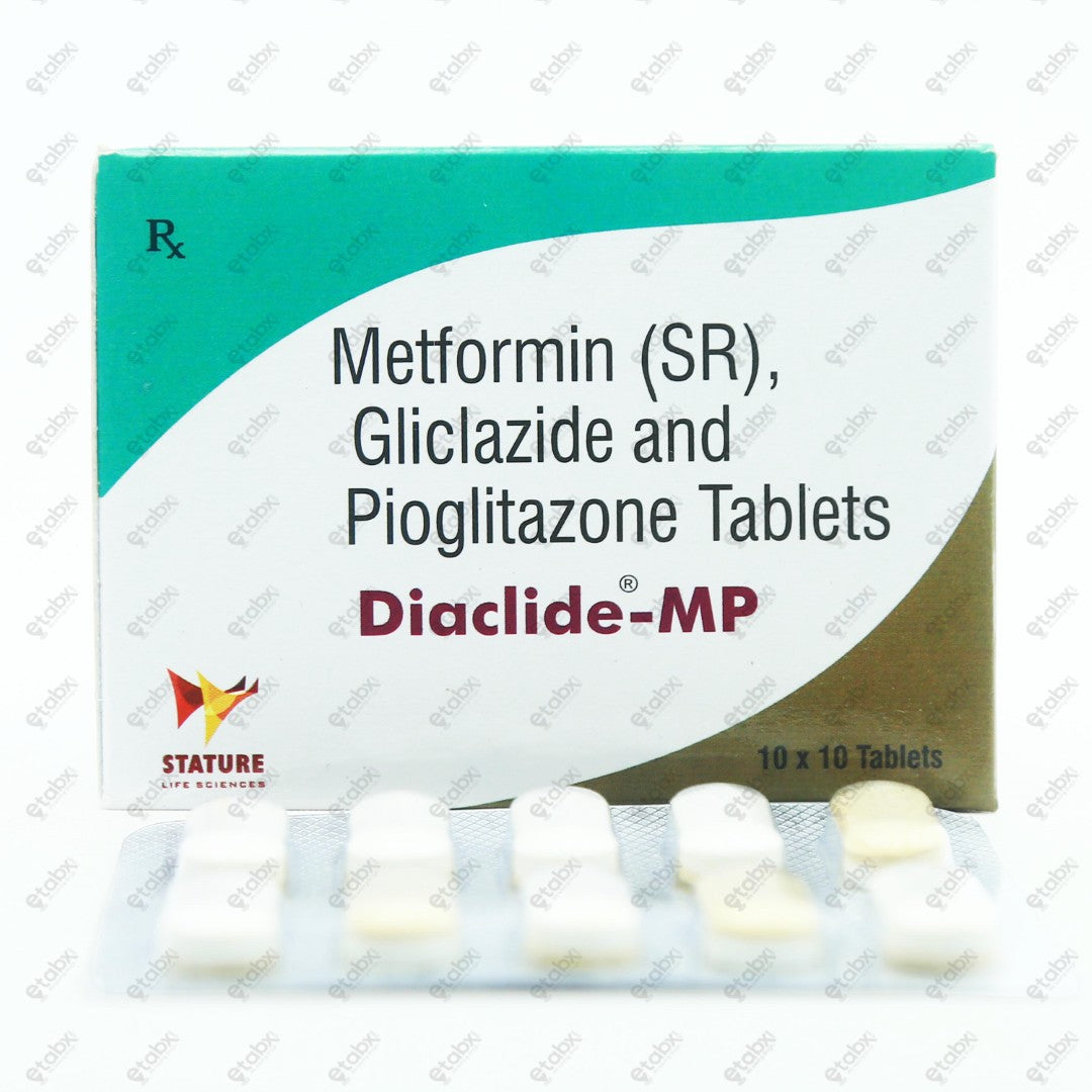 Diaclide MP Tablets 10's