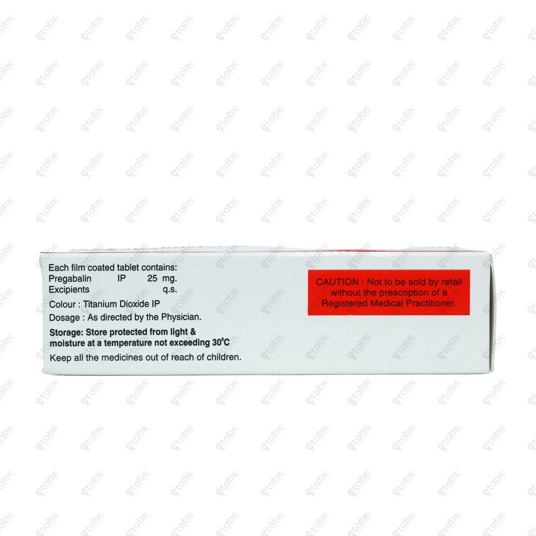 Gabawin 25mg Tablet 10's