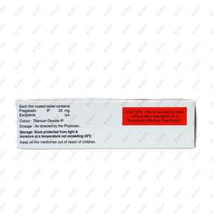 Gabawin 25mg Tablet 10's