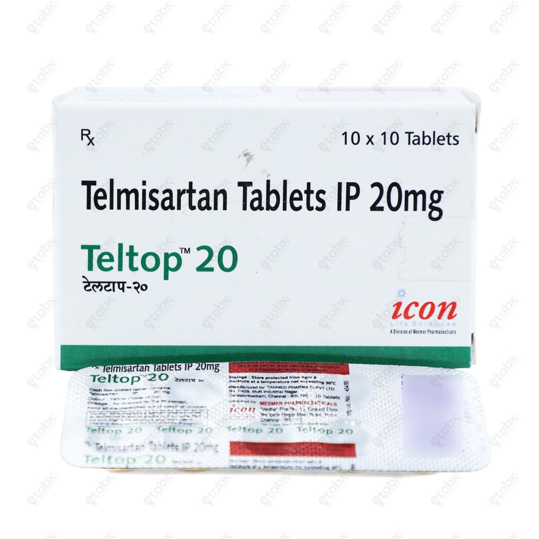 Teltop 20mg Tablet 10 Tablets