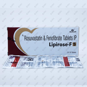 Lipirose F 5mg Tablet 10's