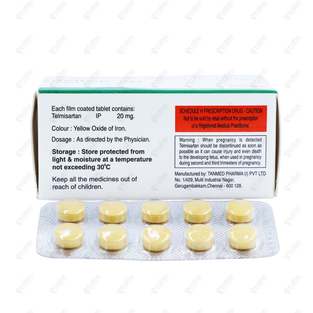 Teltop 20mg Tablet 10 Tablets