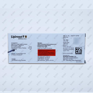 Lipirose F 5mg Tablet 10's