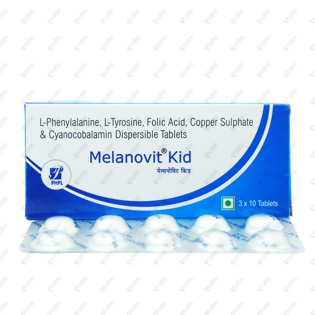 Melanovit Kid Tablets 10's
