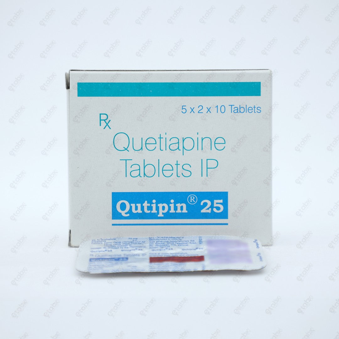 Qutipin 25mg Tablet 10's