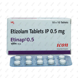 Etinap 0.5mg Tablet 10's