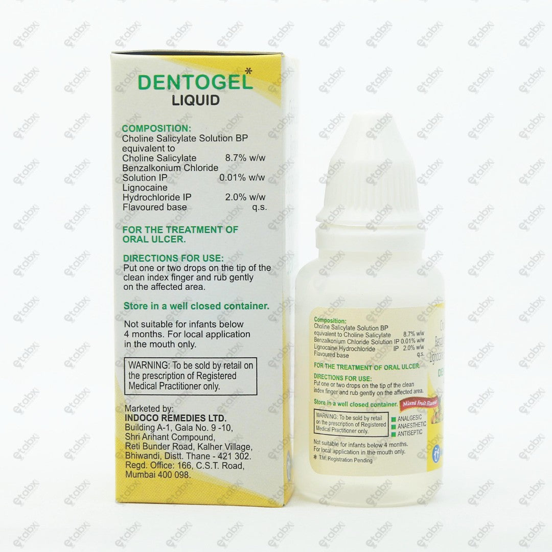 DENTOGEL Liquid 20GM
