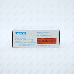 Qutipin 25mg Tablet 10's