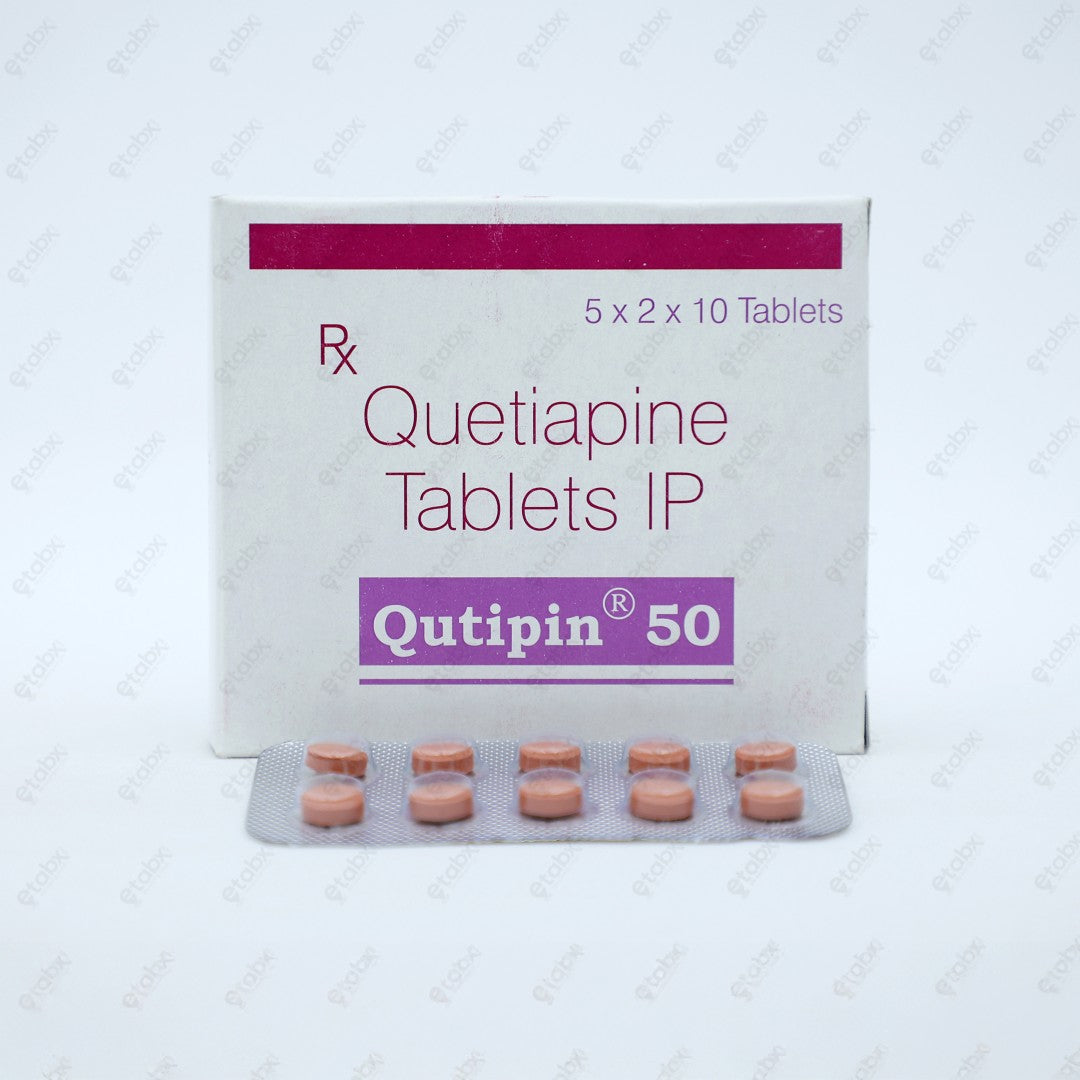Qutipin 50mg Tablet 10's