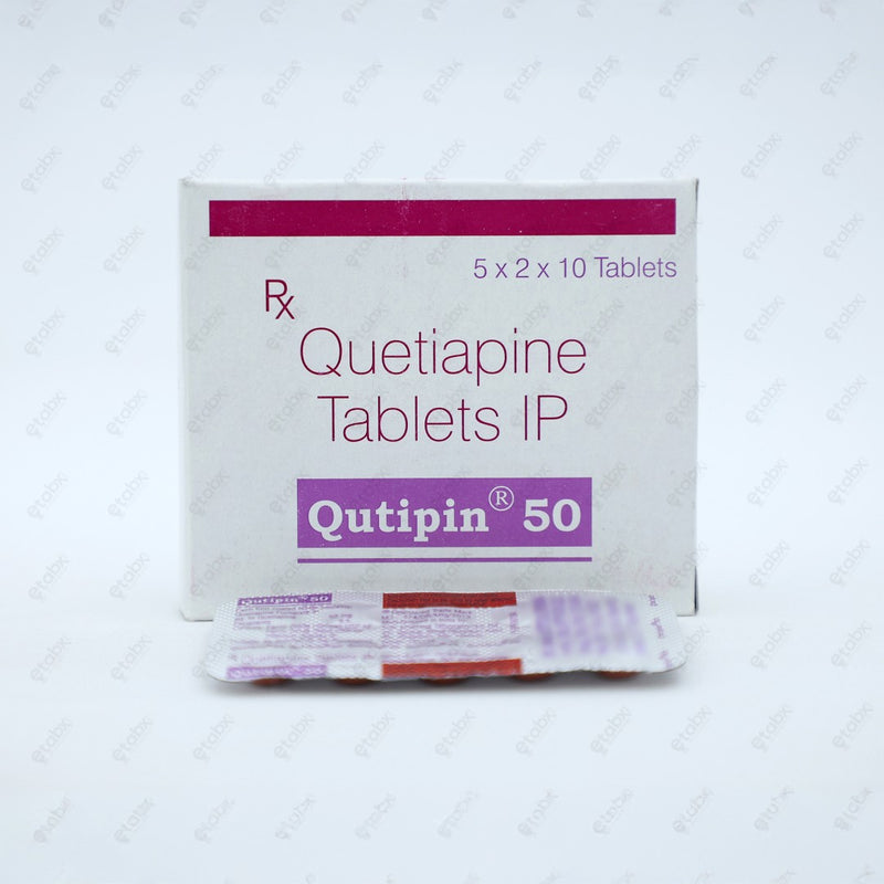 Qutipin 50mg Tablet 10's