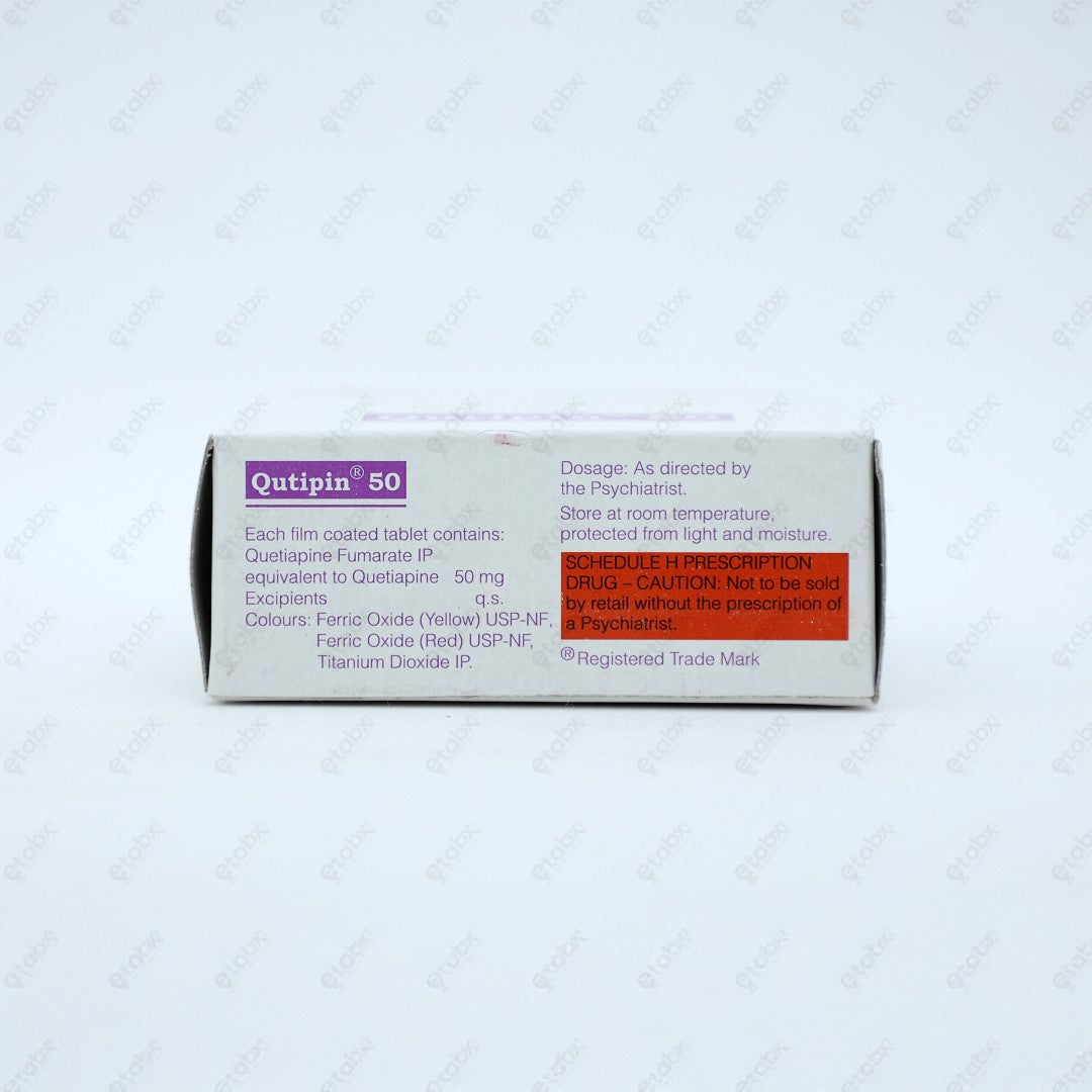 Qutipin 50mg Tablet 10's