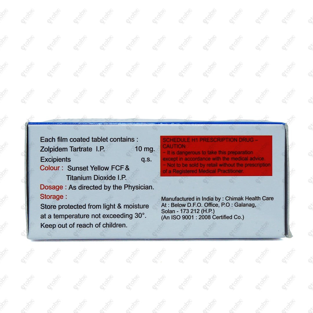 Zolnap 10mg Tablet 10's
