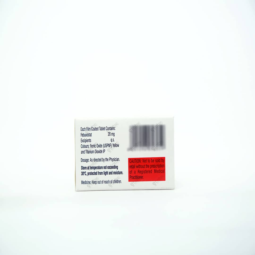 Febutaz 20mg Tablet – Gout Management