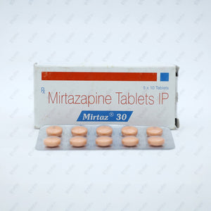 MIRTAZ 30MG Tablet 10'S