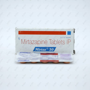 MIRTAZ 30MG Tablet 10'S