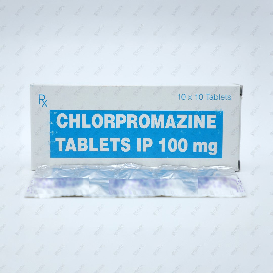 Chlorpromazine 100mg Tablet 10's