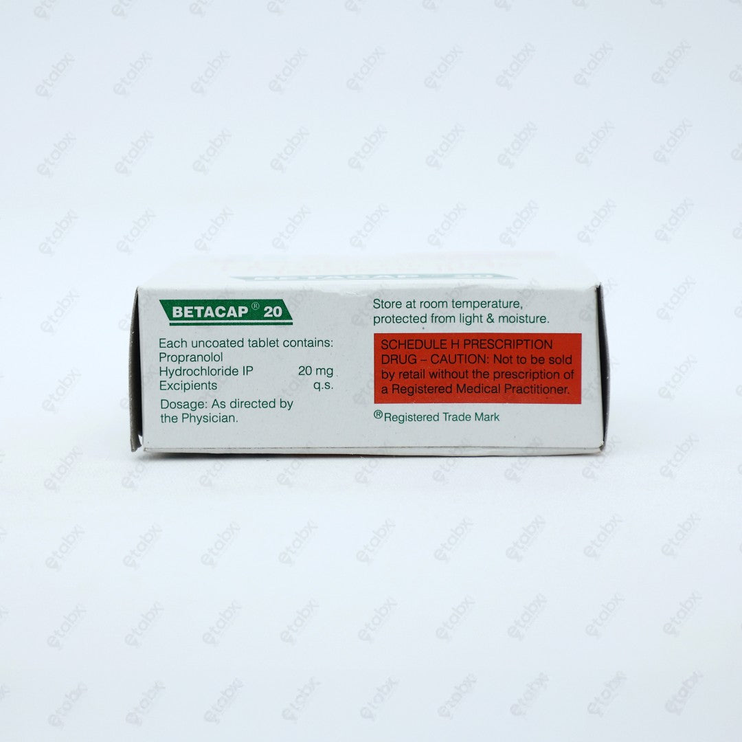 Betacap 20mg Tablet 10's
