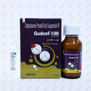 Gudcef 100 Dry Syrup 30ml