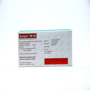 Qutipin 50mg Tablet 10's
