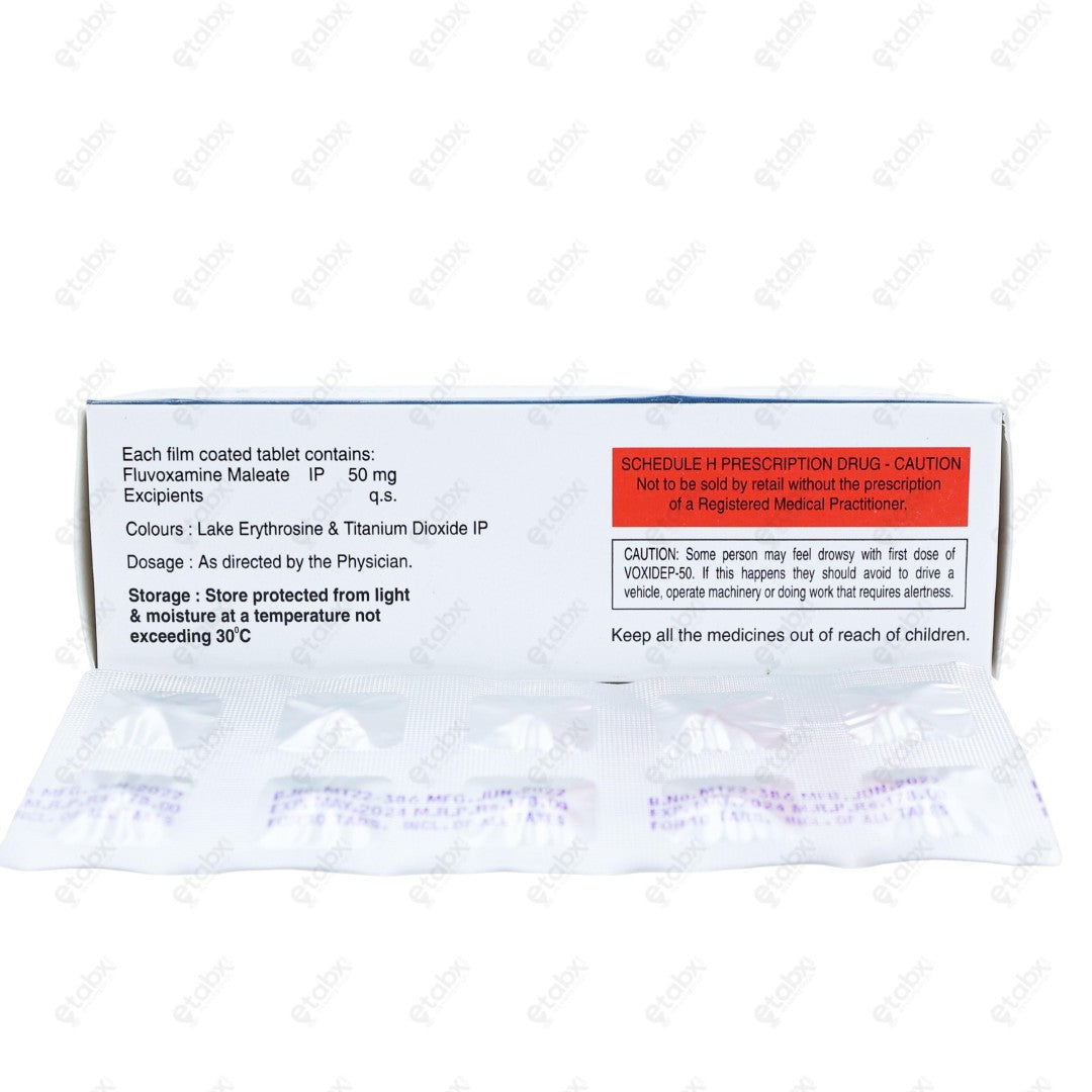 Voxidep 50mg Tablet 10's