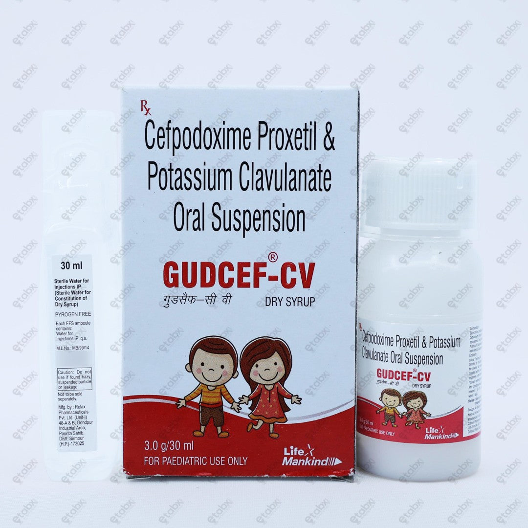 Gudcef CV Dry Syrup 30ml