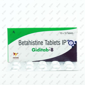 Giditab 8 Tablet 10's