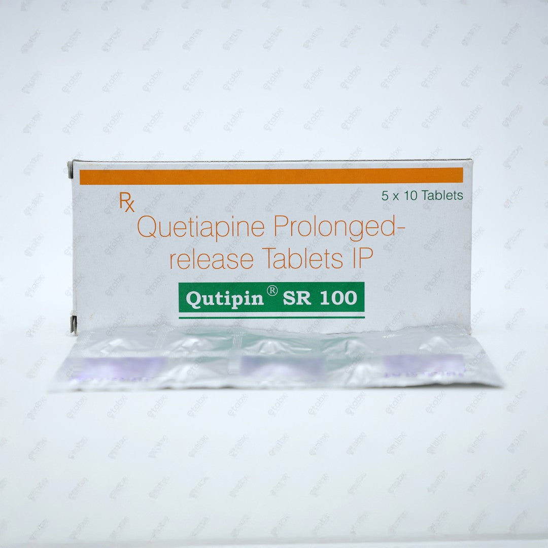 Qutipin SR 100mg Tablet 10's