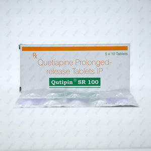 Qutipin SR 100mg Tablet 10's