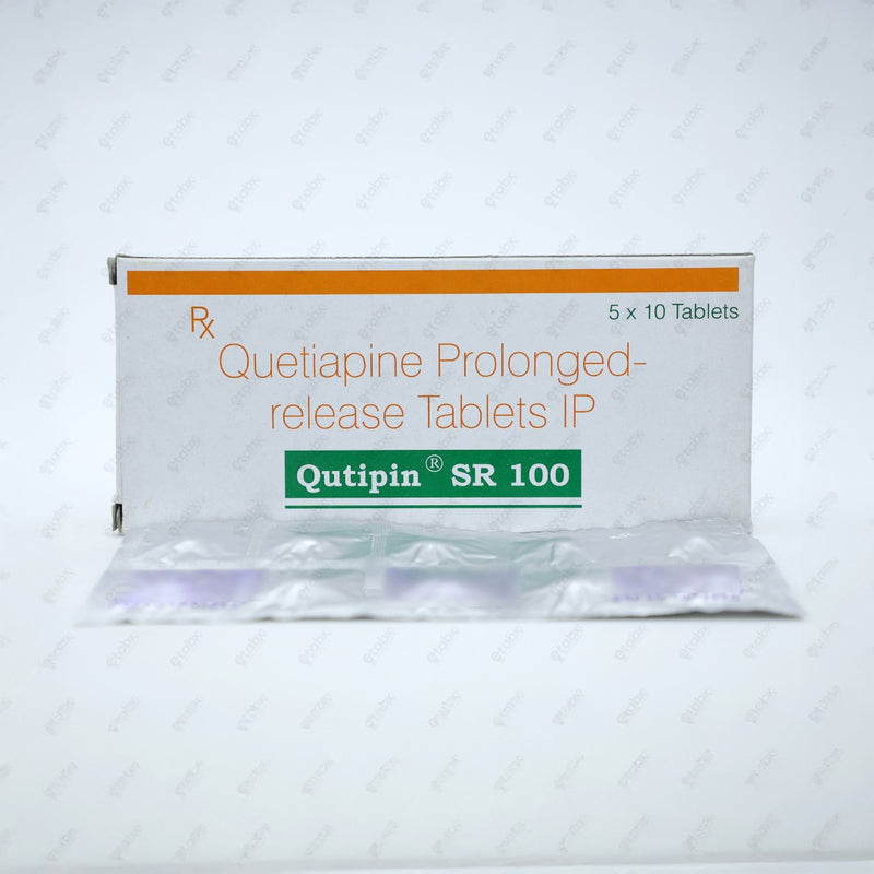 Qutipin SR 100mg Tablet 10's