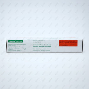 Qutipin SR 100mg Tablet 10's