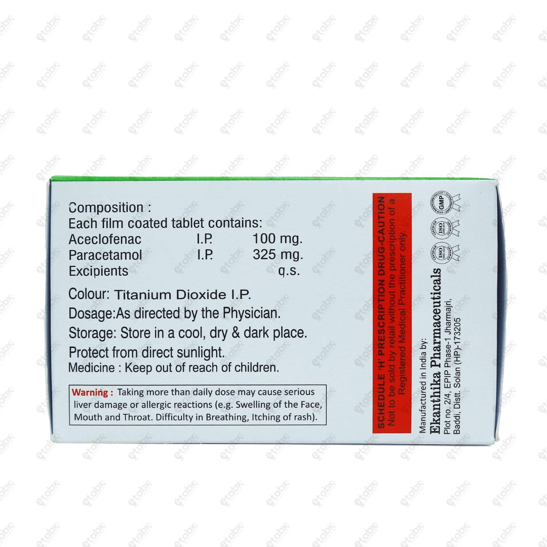 Cefenac Tablets 10's