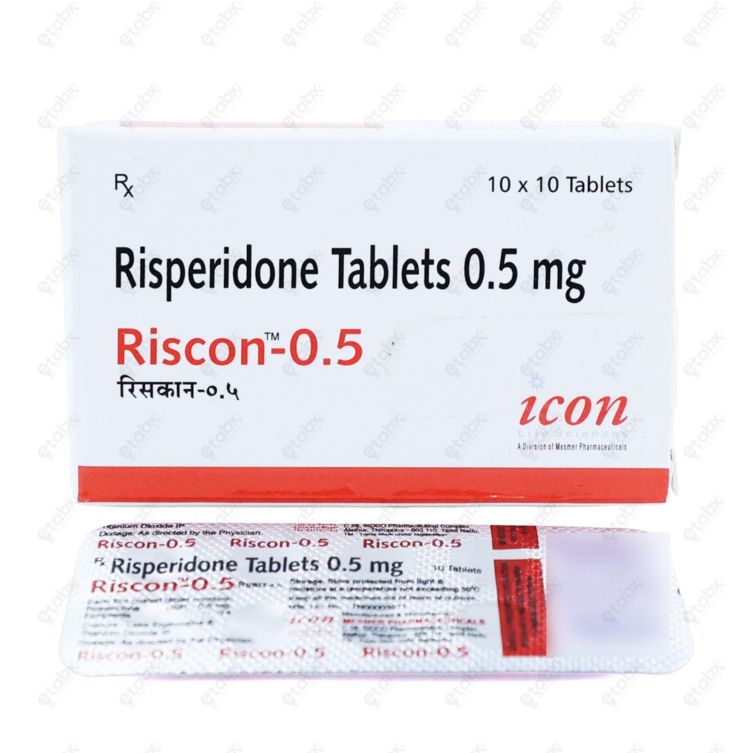 Riscon 0.5mg Tablet 10's