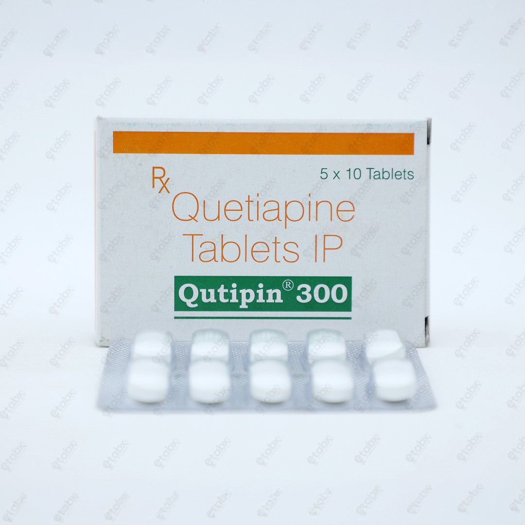 QUTIPIN 300mg Tablet (Quetiapine)
