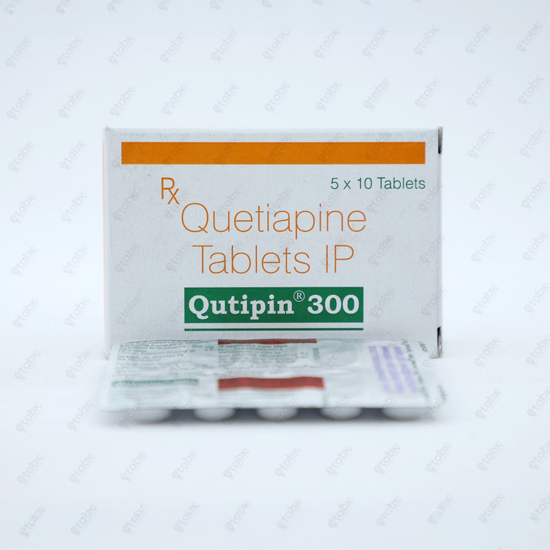 QUTIPIN 300mg Tablet (Quetiapine)