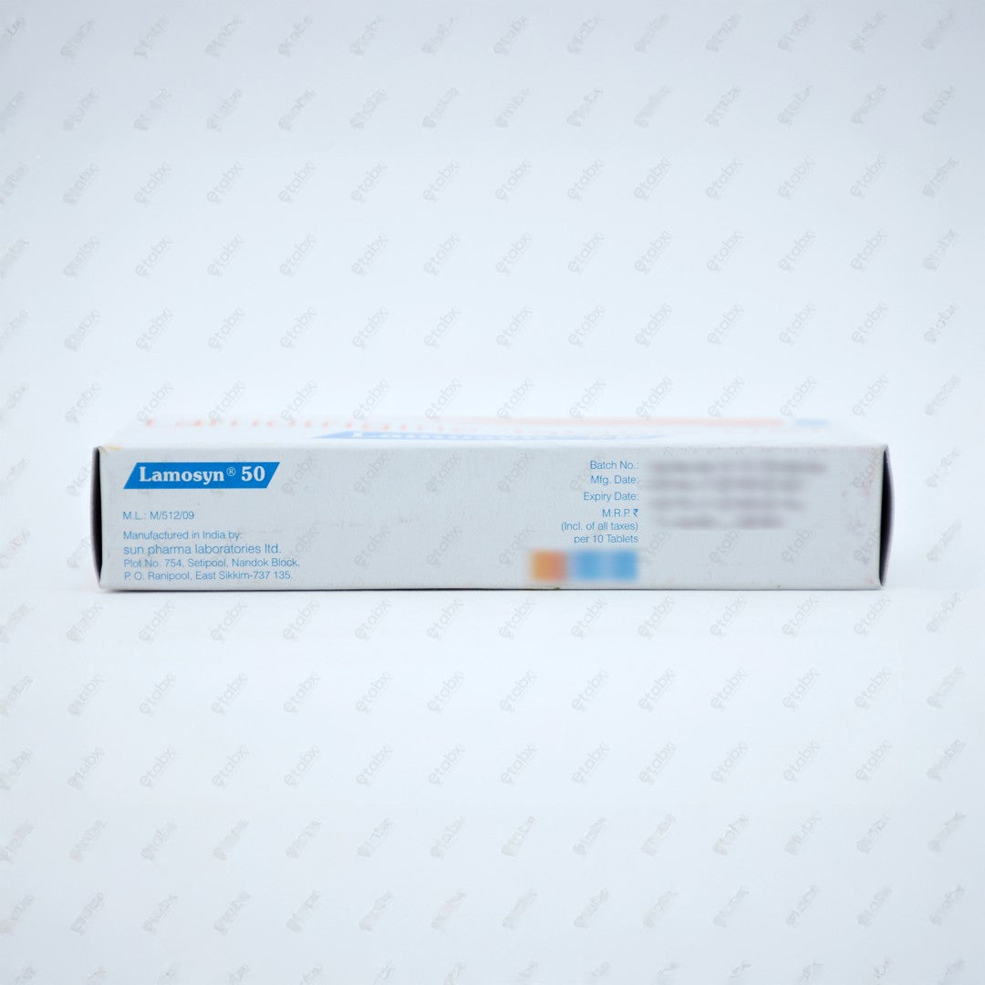Lamosyn 50mg Tablet 10's
