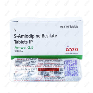 Amwel 2.5mg Tablet 10's