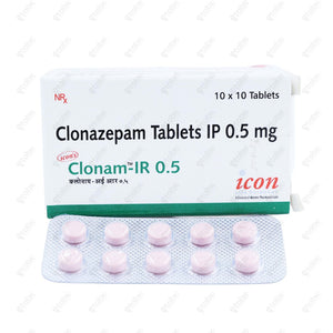 Clonam IR 0.5mg Tablet 10's