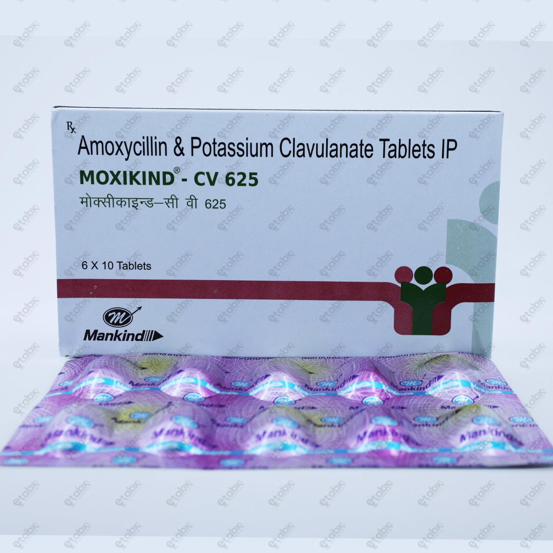Moxikind CV 625mg Tablet 10's