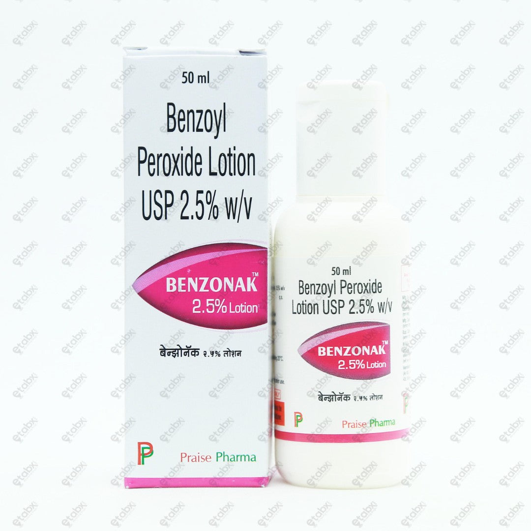 Benzonak 2.5% Lotion 50ml