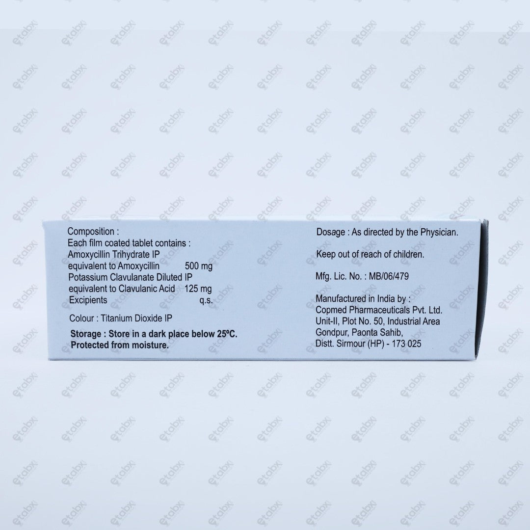 Moxikind CV 625mg Tablet 10's
