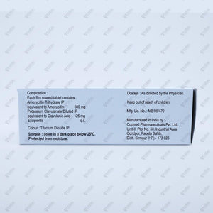 Moxikind CV 625mg Tablet 10's