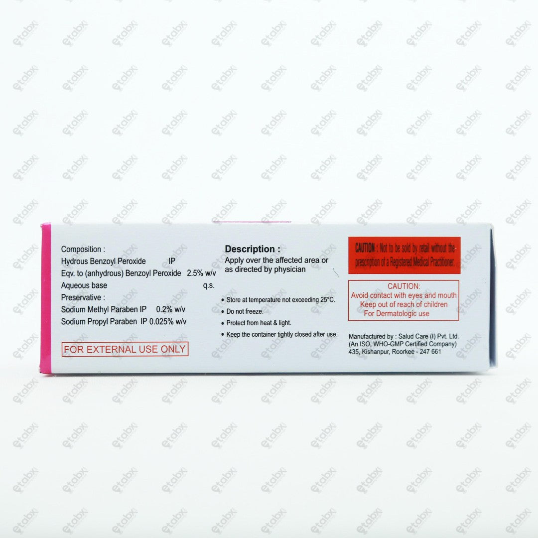 Benzonak 2.5% Lotion 50ml