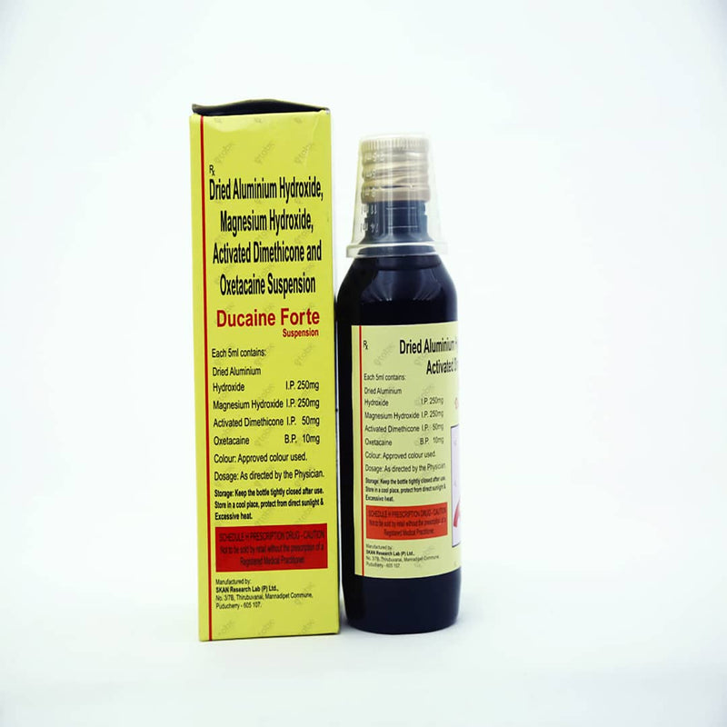DUCAINE FORTE Suspension 200ml – Antacid & Ulcer Care