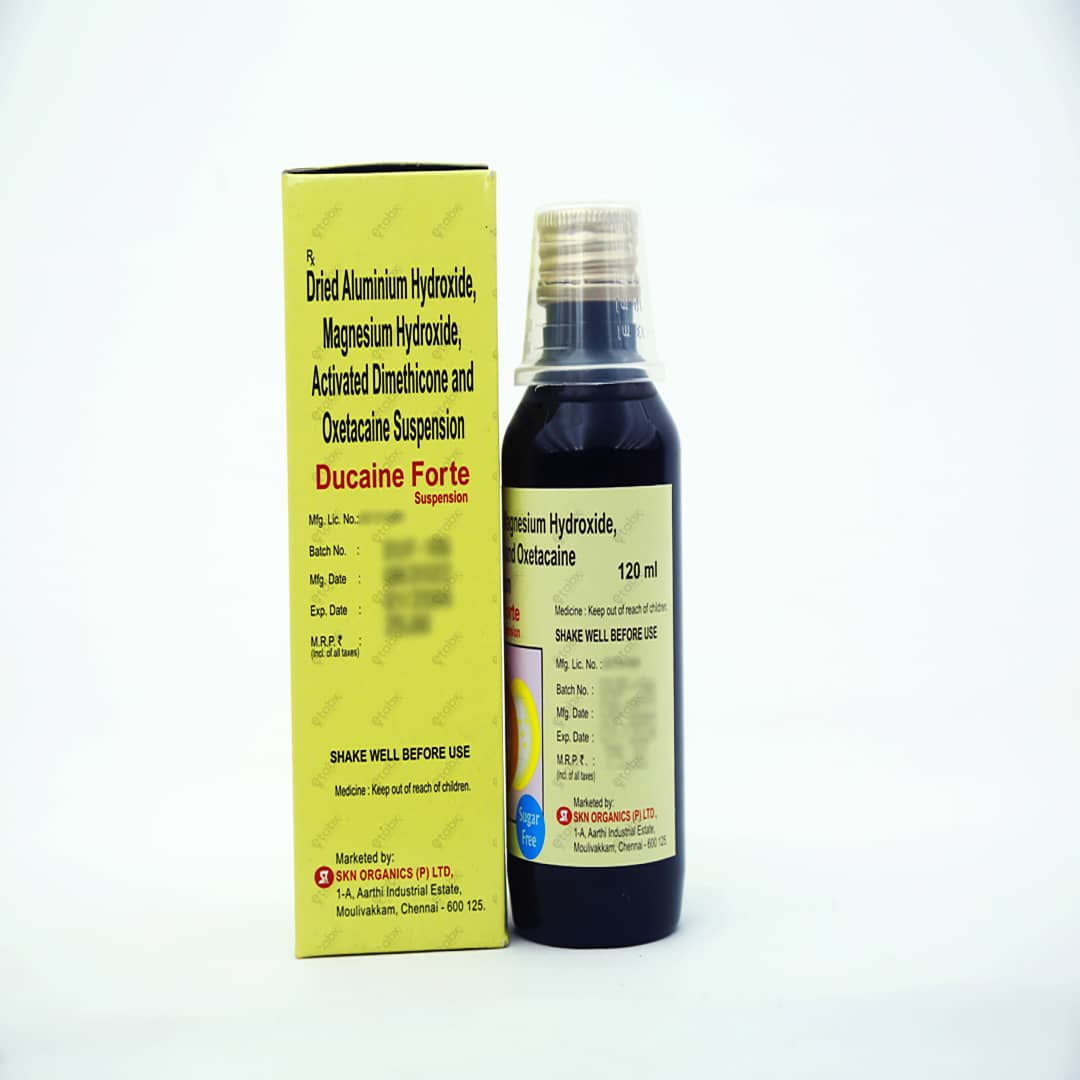 DUCAINE FORTE Suspension 200ml – Antacid & Ulcer Care