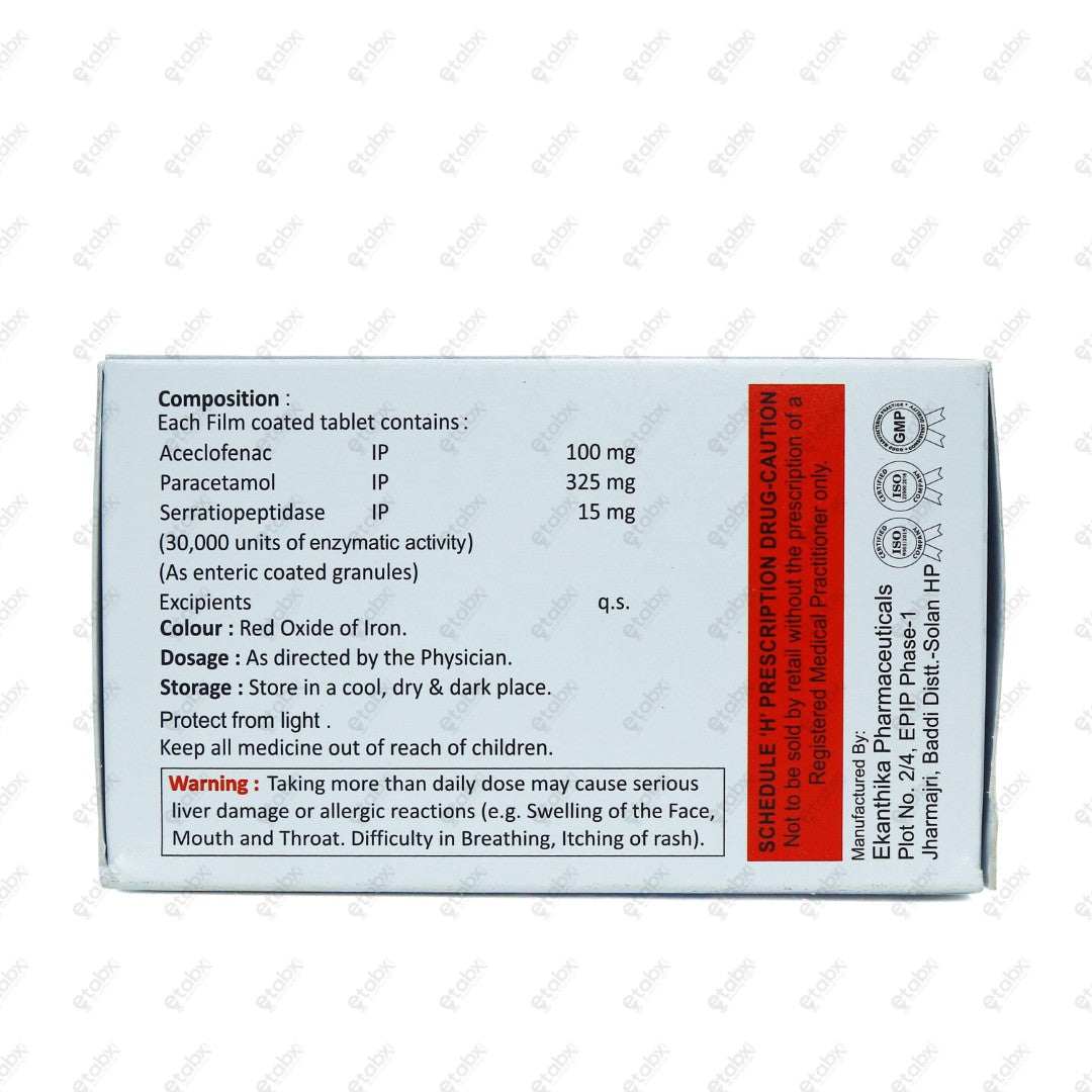 Cefenac SP Tablet 10's