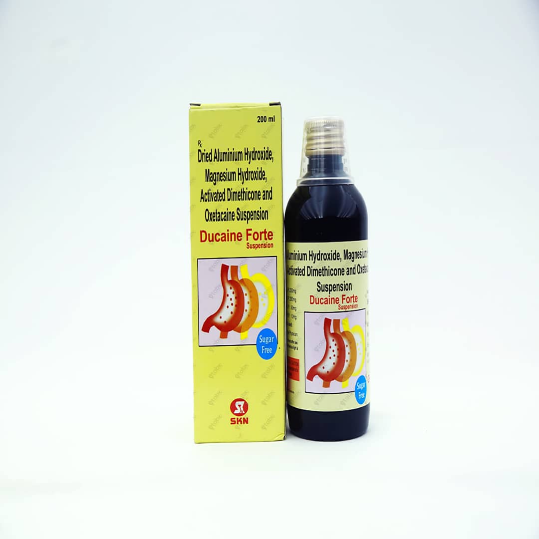 DUCAINE FORTE Suspension 200ml – Antacid & Ulcer Care